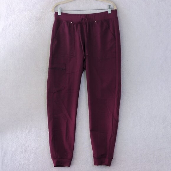 Scrubstar Womens Purple Plum Medical Tech Scrub Pants‎ Size M - Picture 1 of 7